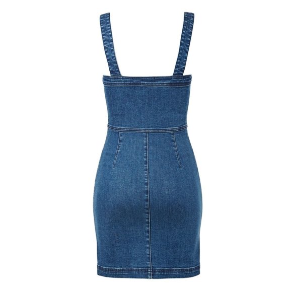 SEED HERITAGE Denim Zip Up Mini Dress RRP$130 - Picture 7 of 15